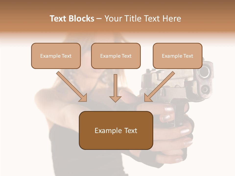 Firearm Gorgeous Calibre PowerPoint Template