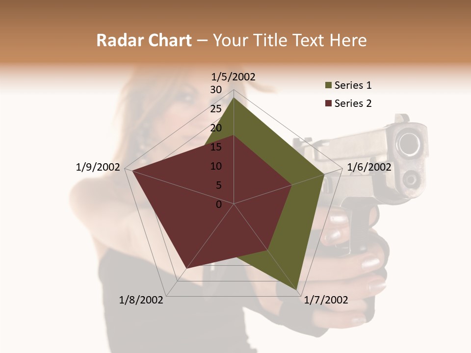 Firearm Gorgeous Calibre PowerPoint Template