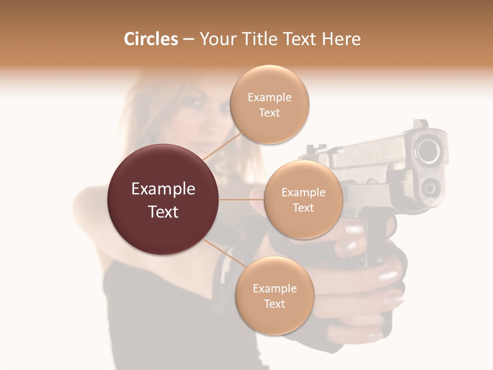 Firearm Gorgeous Calibre PowerPoint Template