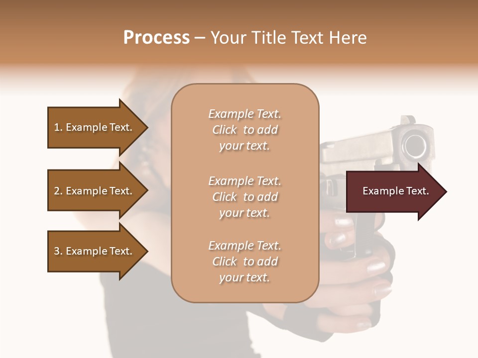 Firearm Gorgeous Calibre PowerPoint Template