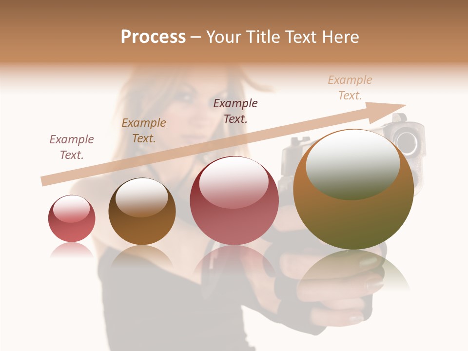 Firearm Gorgeous Calibre PowerPoint Template