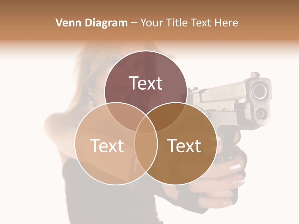 Firearm Gorgeous Calibre PowerPoint Template