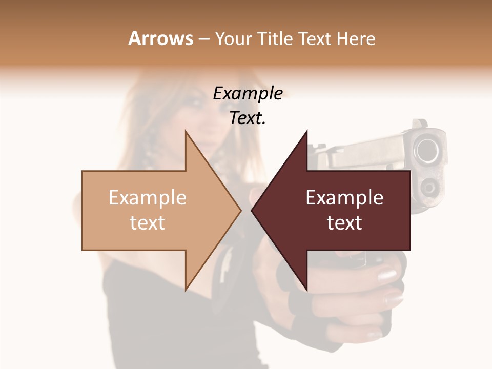 Firearm Gorgeous Calibre PowerPoint Template