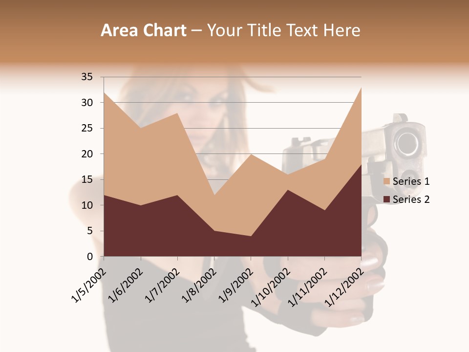 Firearm Gorgeous Calibre PowerPoint Template