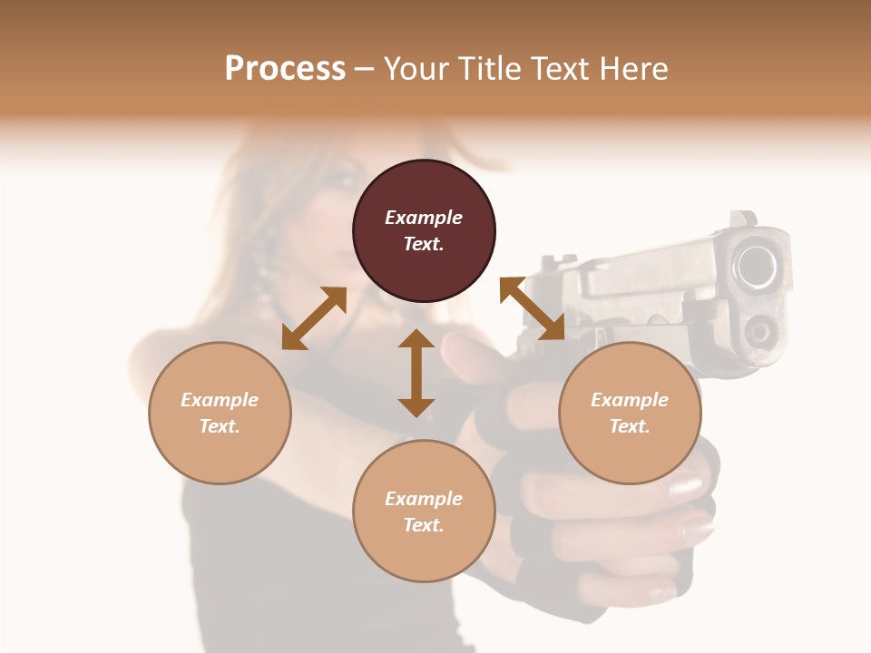 Firearm Gorgeous Calibre PowerPoint Template