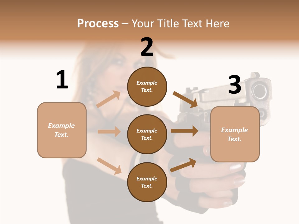 Firearm Gorgeous Calibre PowerPoint Template