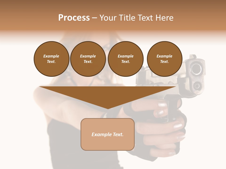 Firearm Gorgeous Calibre PowerPoint Template