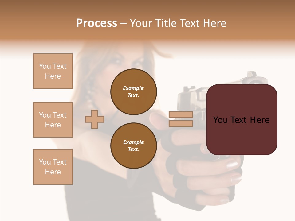 Firearm Gorgeous Calibre PowerPoint Template