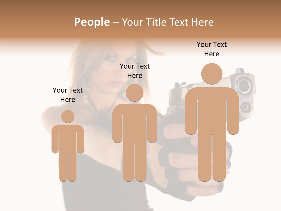 Firearm Gorgeous Calibre PowerPoint Template