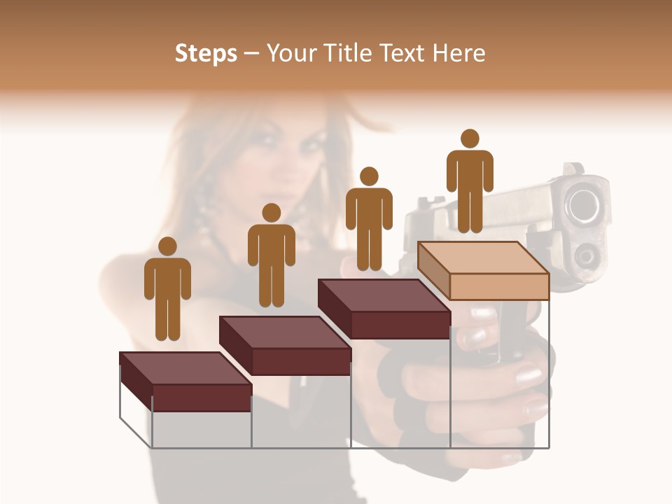 Firearm Gorgeous Calibre PowerPoint Template