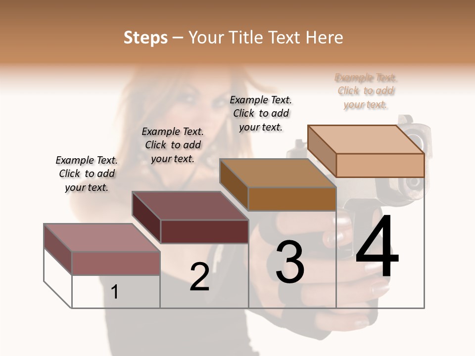 Firearm Gorgeous Calibre PowerPoint Template