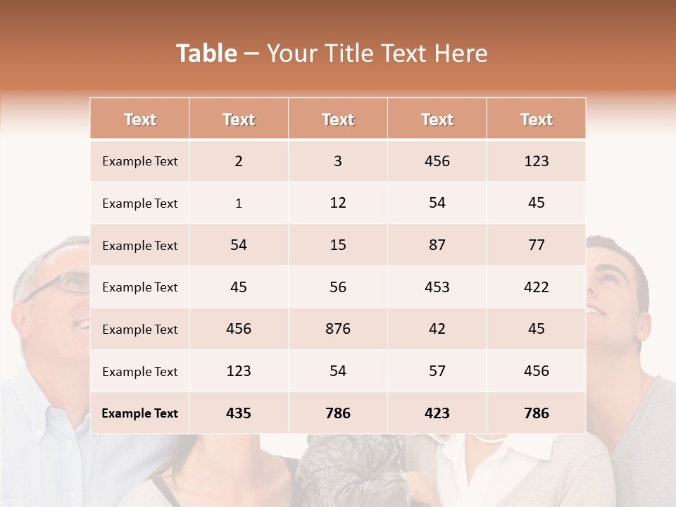 A Group Of People Are Looking Up At The Sky PowerPoint Template