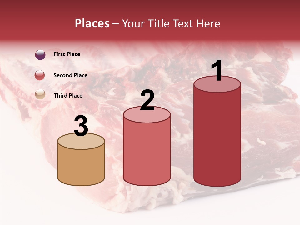 Flesh Rib Butchery PowerPoint Template