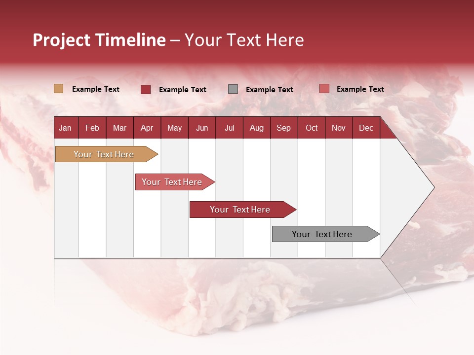 Flesh Rib Butchery PowerPoint Template