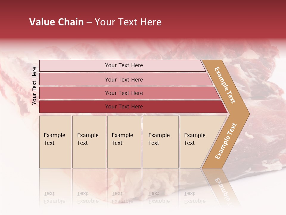 Flesh Rib Butchery PowerPoint Template
