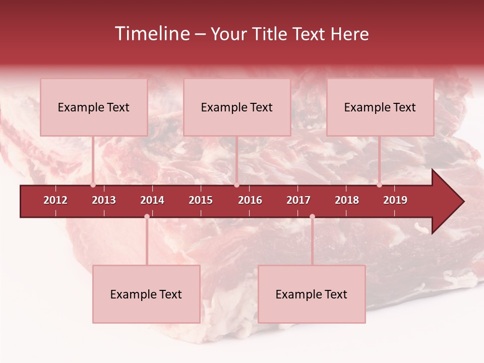 Flesh Rib Butchery PowerPoint Template