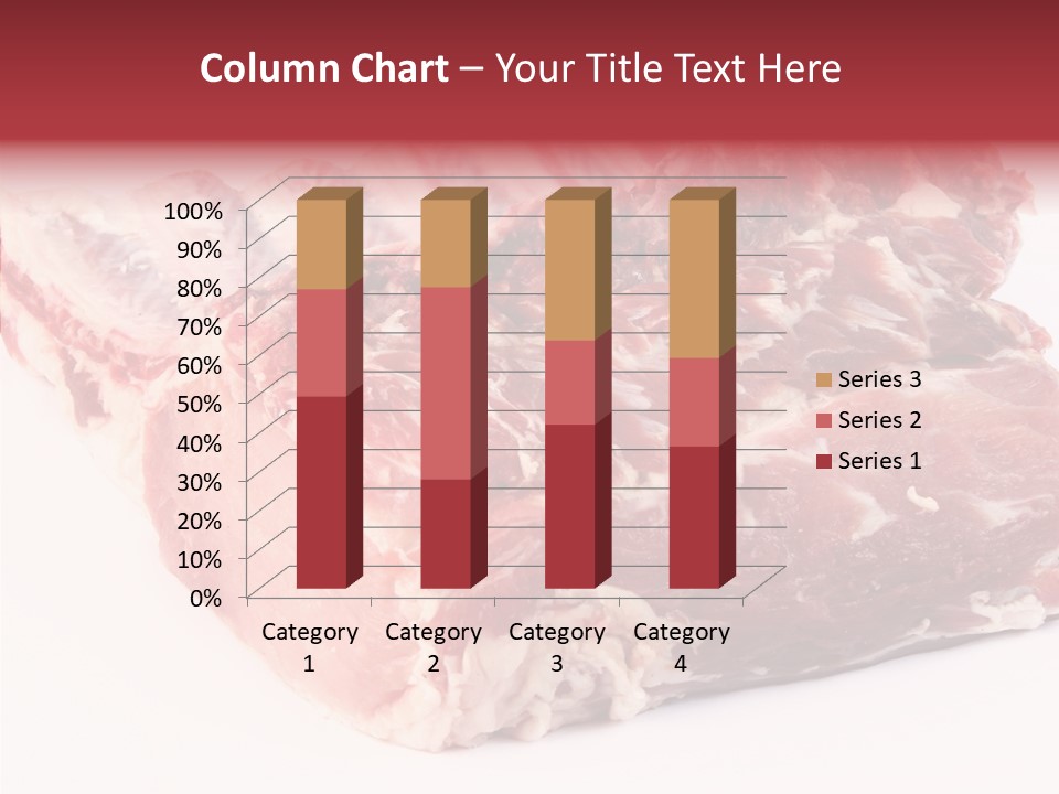 Flesh Rib Butchery PowerPoint Template