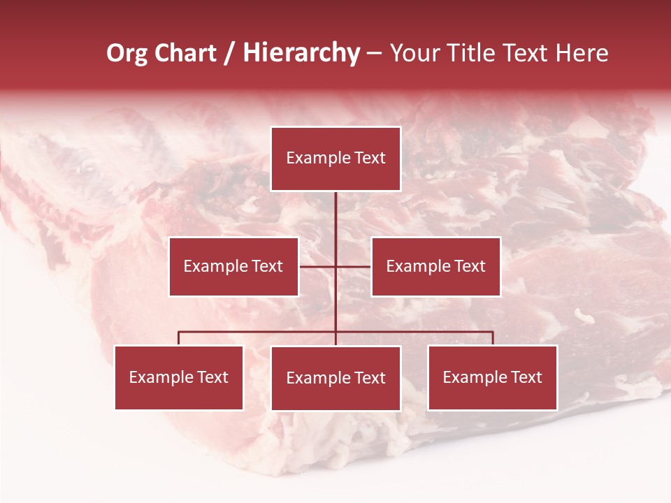 Flesh Rib Butchery PowerPoint Template