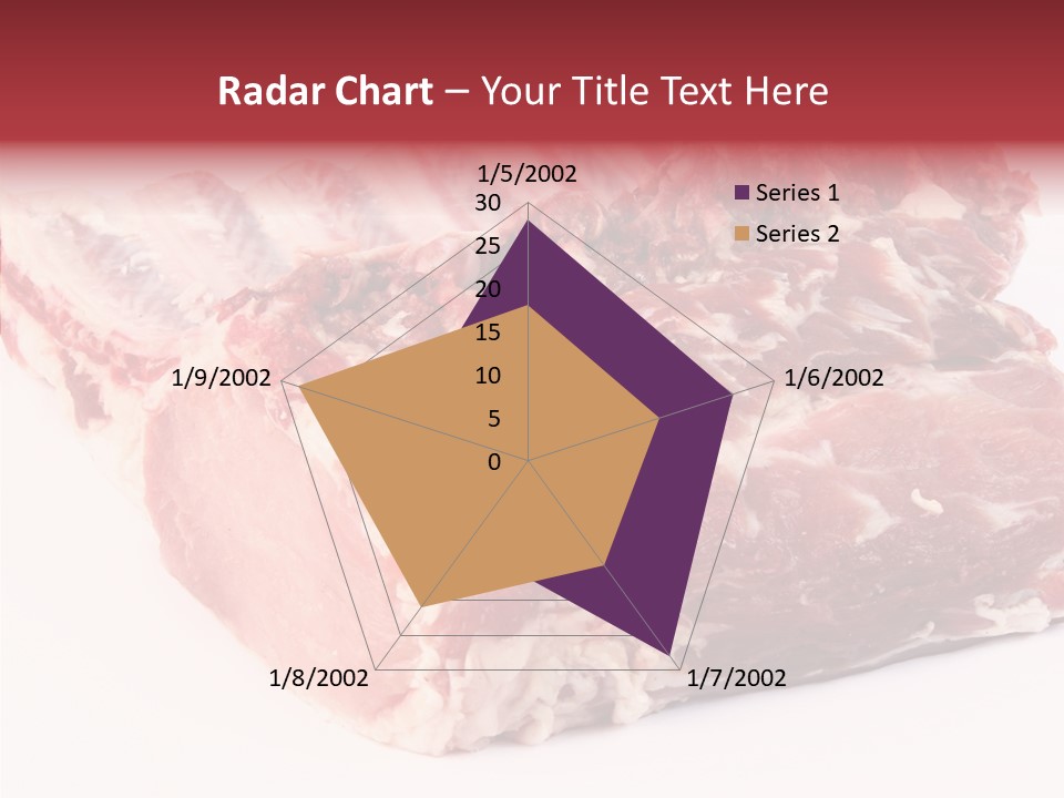 Flesh Rib Butchery PowerPoint Template