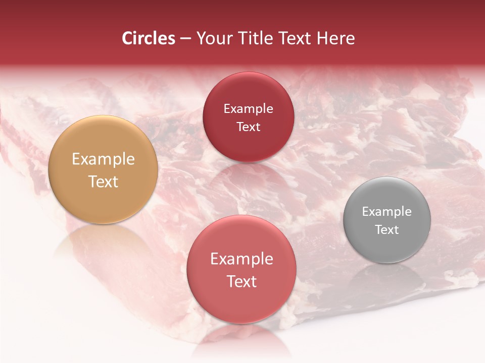 Flesh Rib Butchery PowerPoint Template