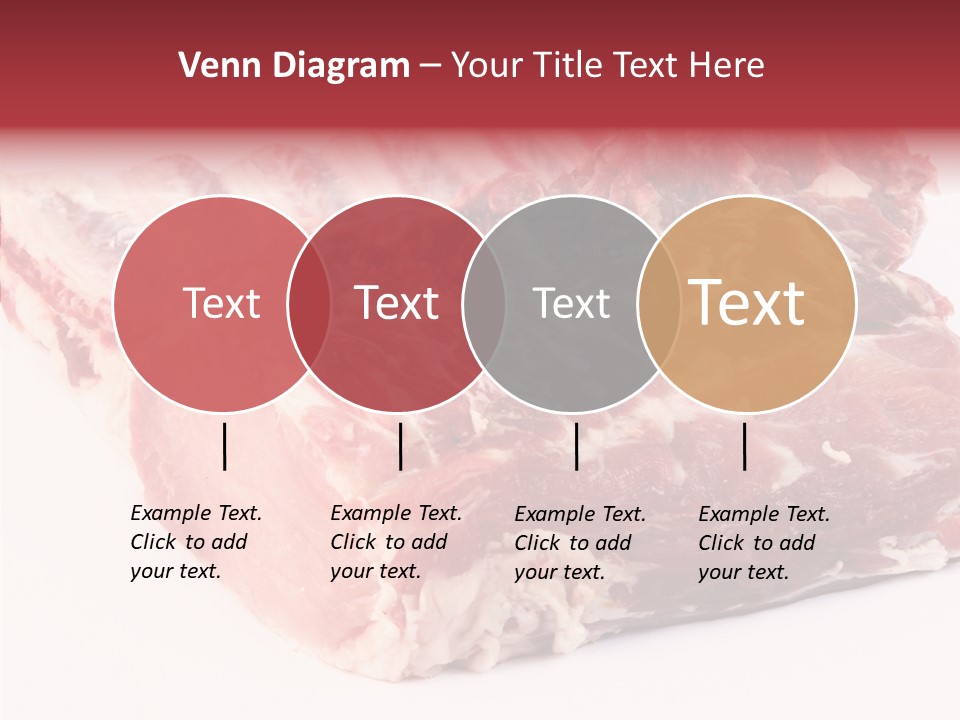 Flesh Rib Butchery PowerPoint Template