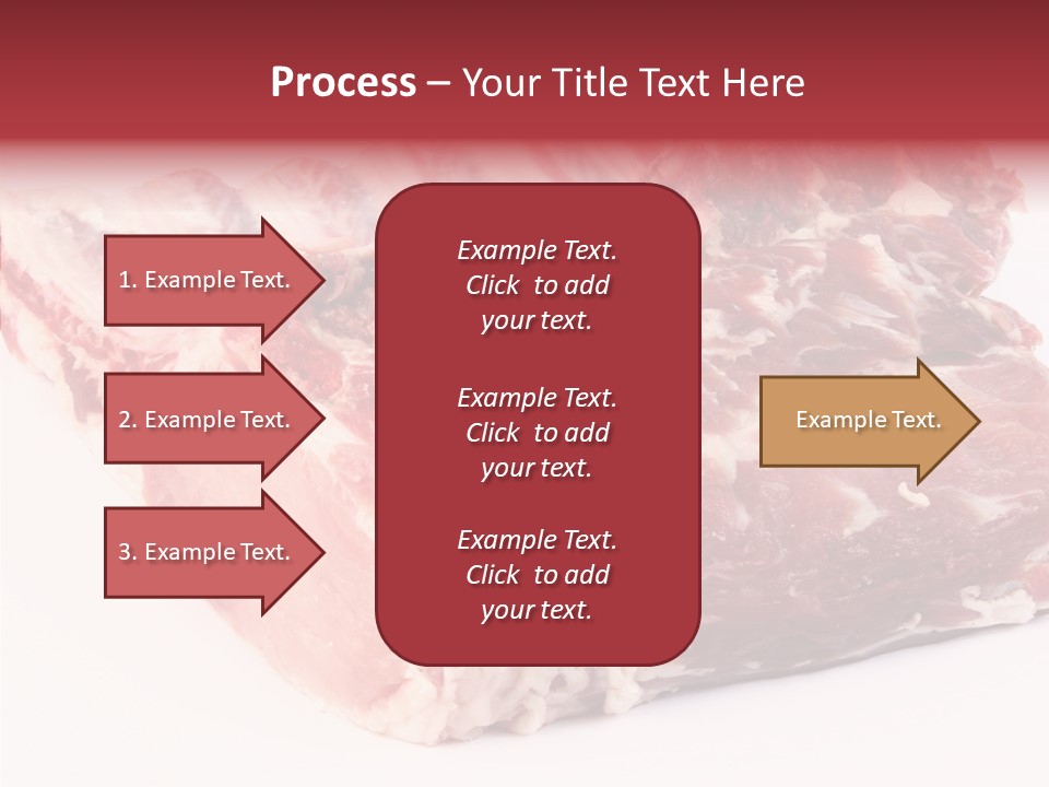 Flesh Rib Butchery PowerPoint Template