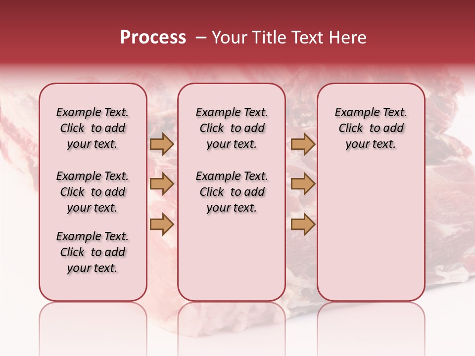 Flesh Rib Butchery PowerPoint Template