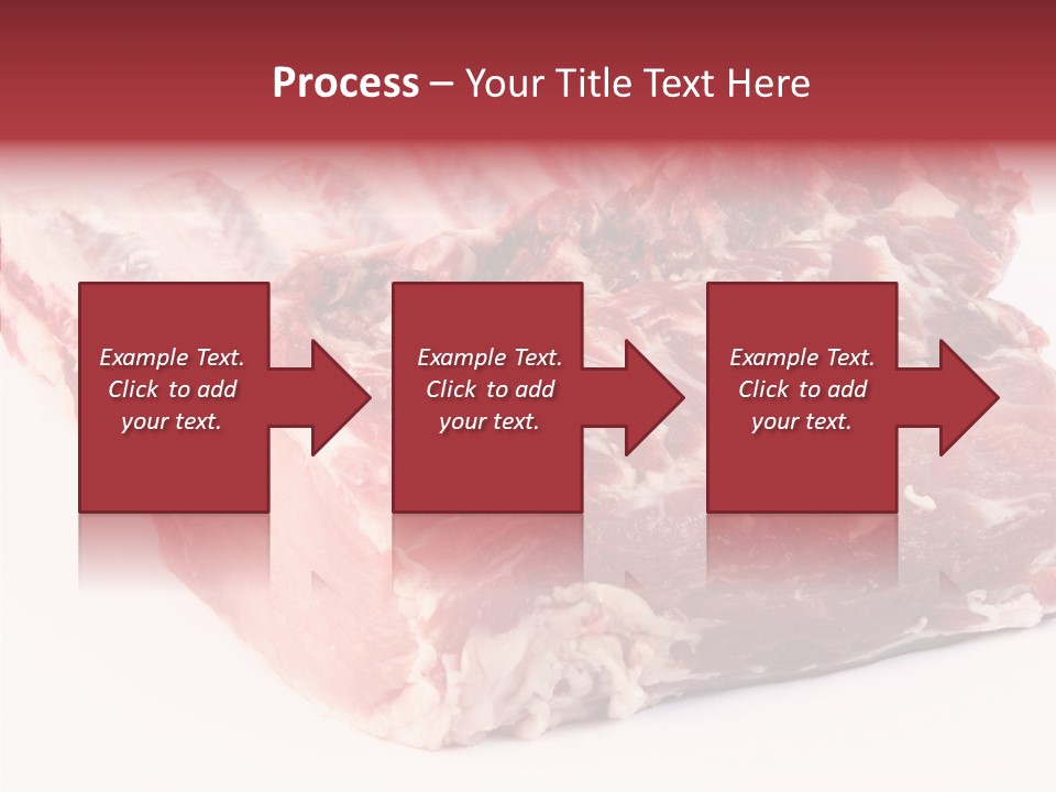 Flesh Rib Butchery PowerPoint Template