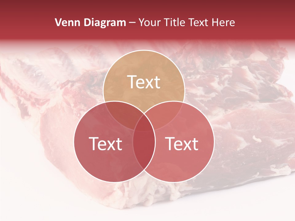 Flesh Rib Butchery PowerPoint Template