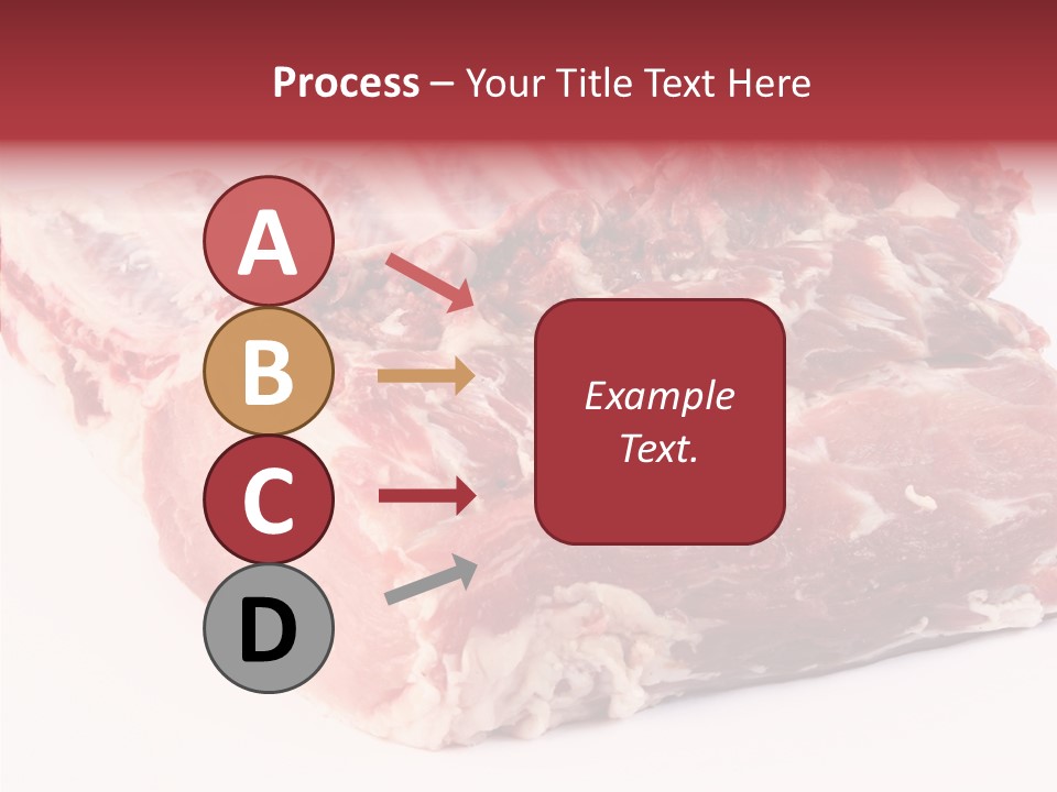 Flesh Rib Butchery PowerPoint Template