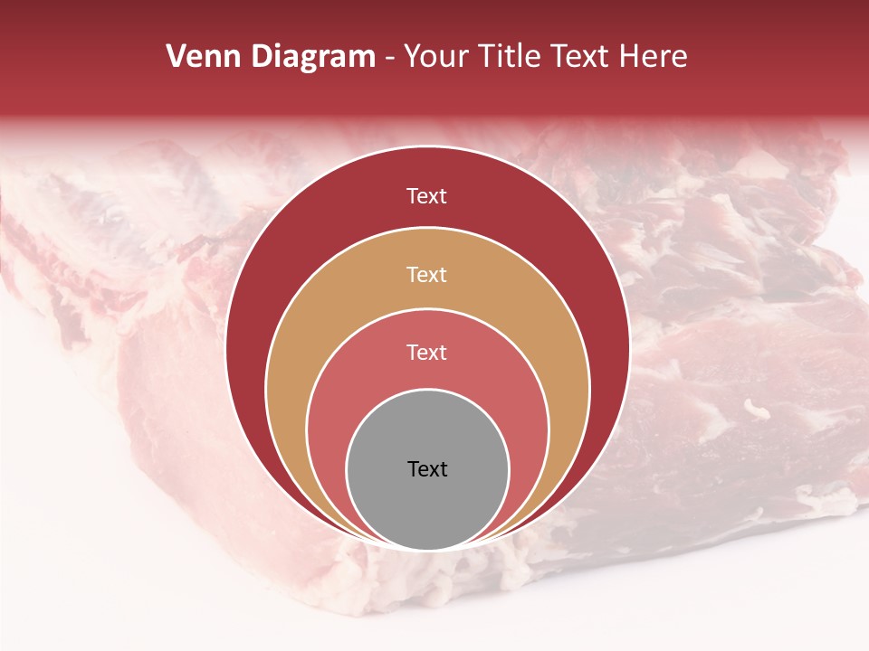 Flesh Rib Butchery PowerPoint Template