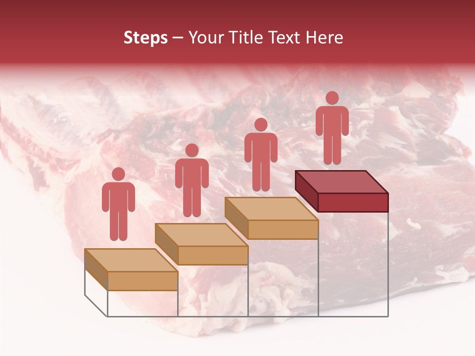 Flesh Rib Butchery PowerPoint Template