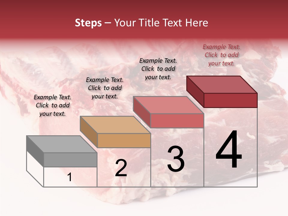 Flesh Rib Butchery PowerPoint Template