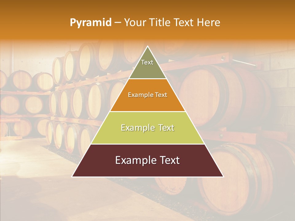 Piled Vintner Manufacture PowerPoint Template