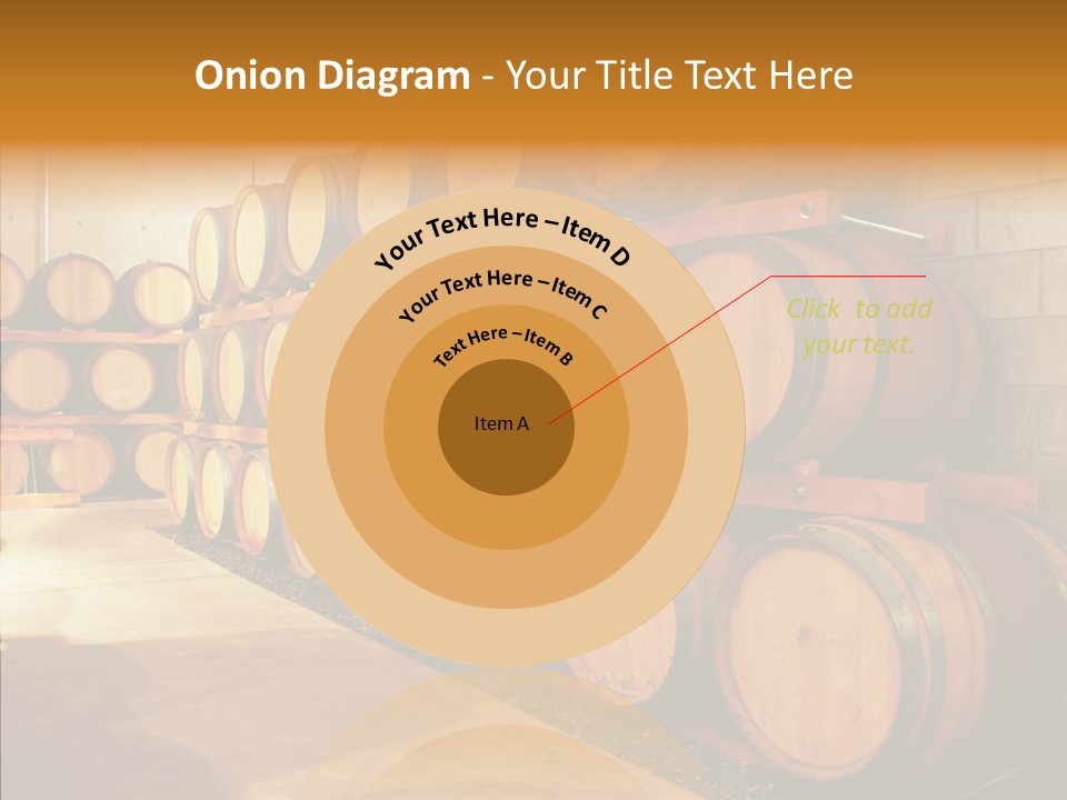 Piled Vintner Manufacture PowerPoint Template