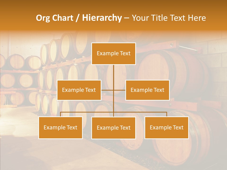 Piled Vintner Manufacture PowerPoint Template