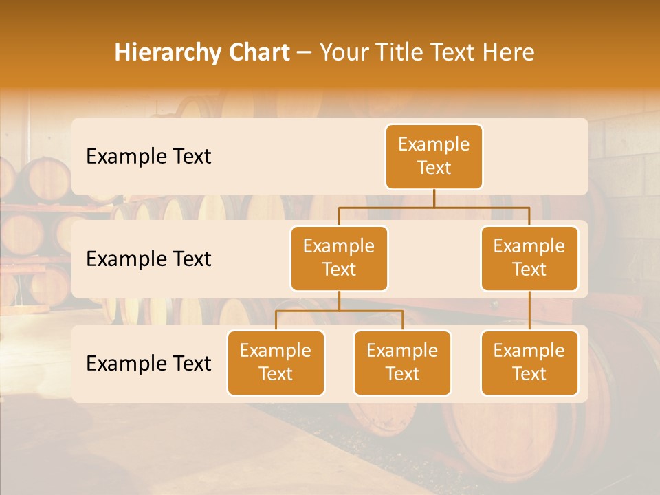 Piled Vintner Manufacture PowerPoint Template