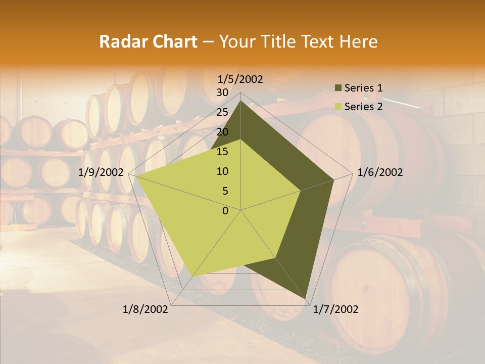 Piled Vintner Manufacture PowerPoint Template