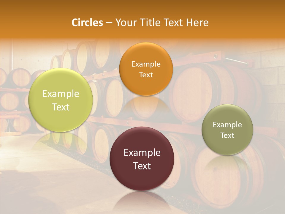Piled Vintner Manufacture PowerPoint Template