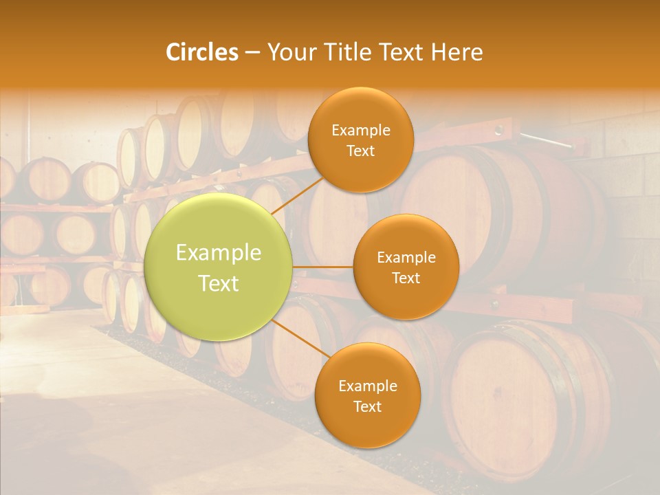 Piled Vintner Manufacture PowerPoint Template