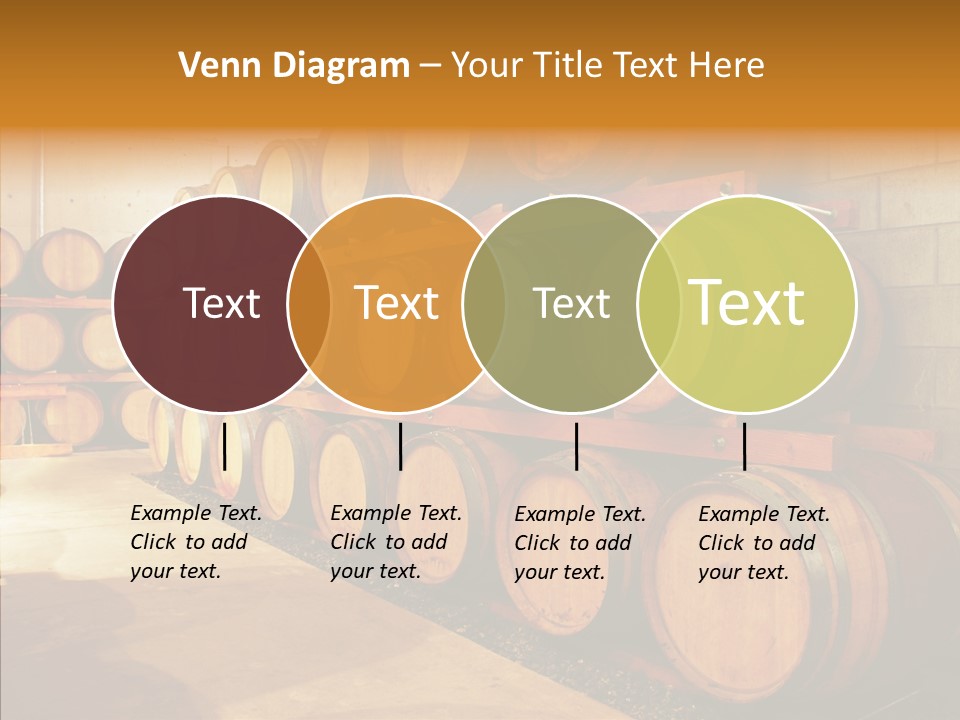 Piled Vintner Manufacture PowerPoint Template