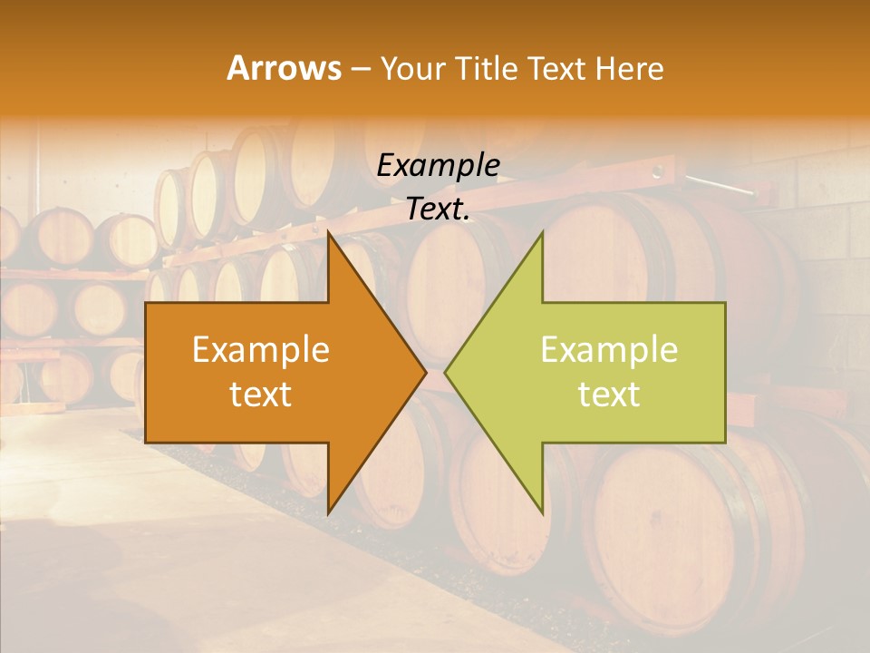 Piled Vintner Manufacture PowerPoint Template