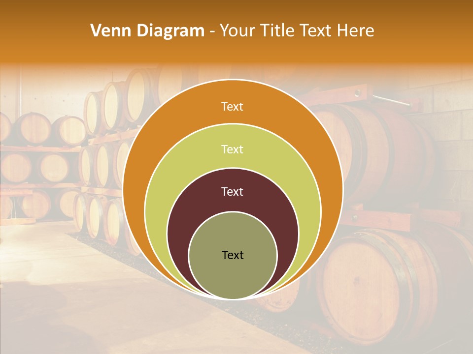 Piled Vintner Manufacture PowerPoint Template