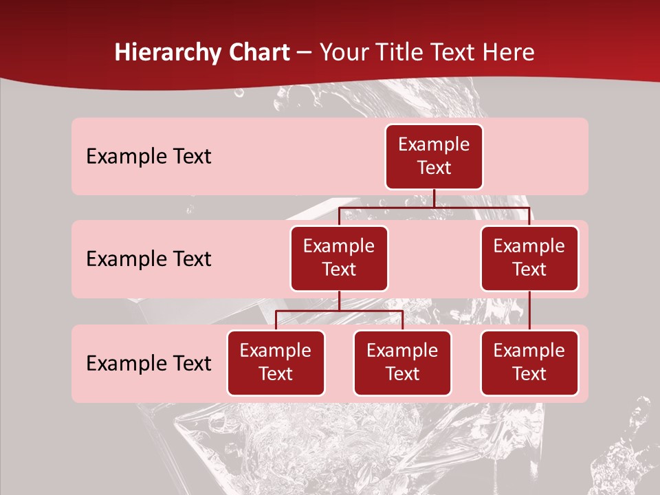 Fragrance Splash Bottle PowerPoint Template
