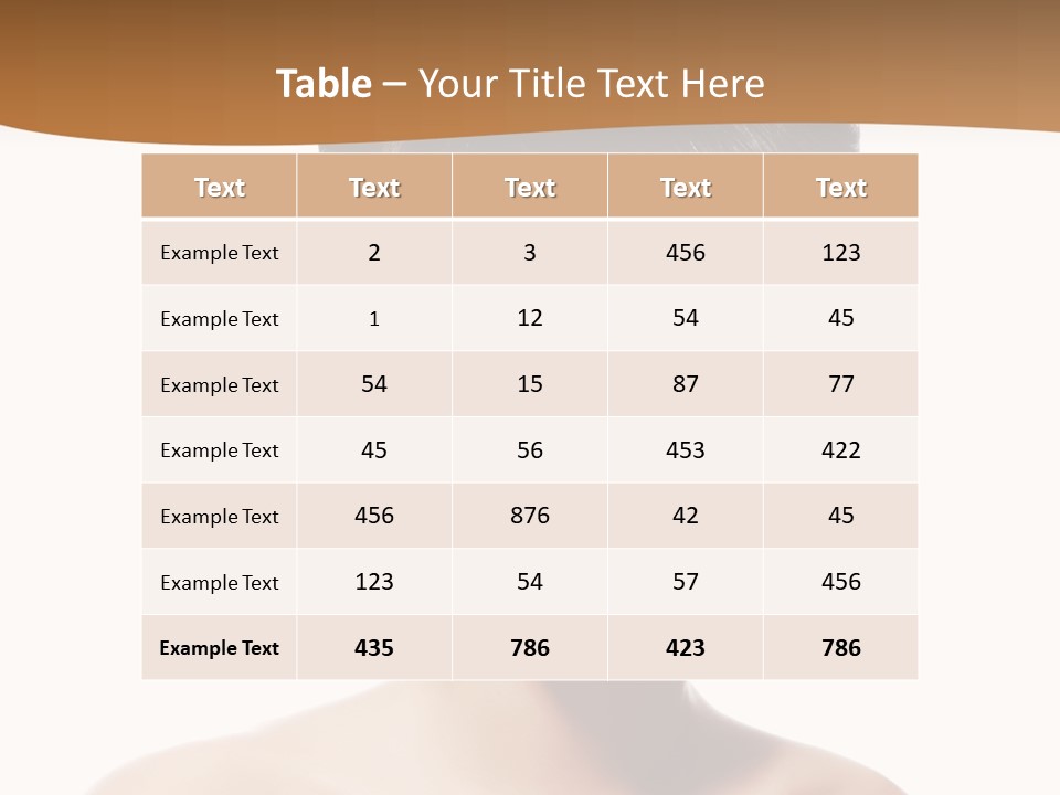 Brown  Spa PowerPoint Template