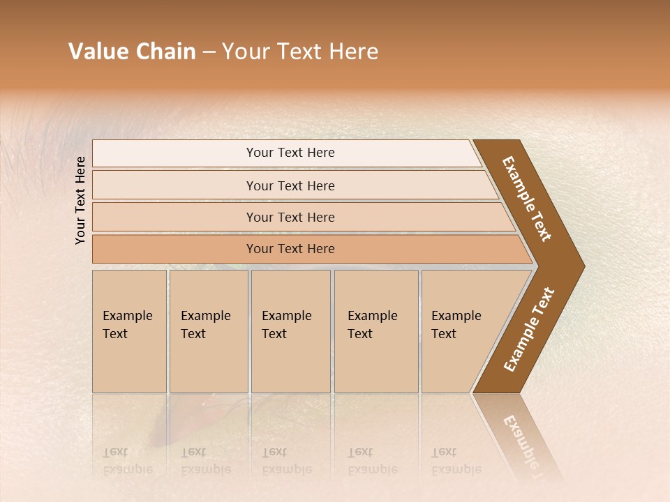 Eyebrow Paint Shot PowerPoint Template