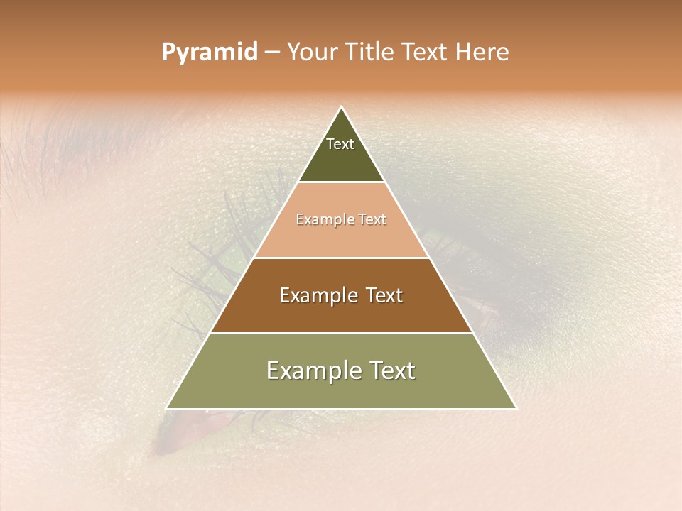 Eyebrow Paint Shot PowerPoint Template