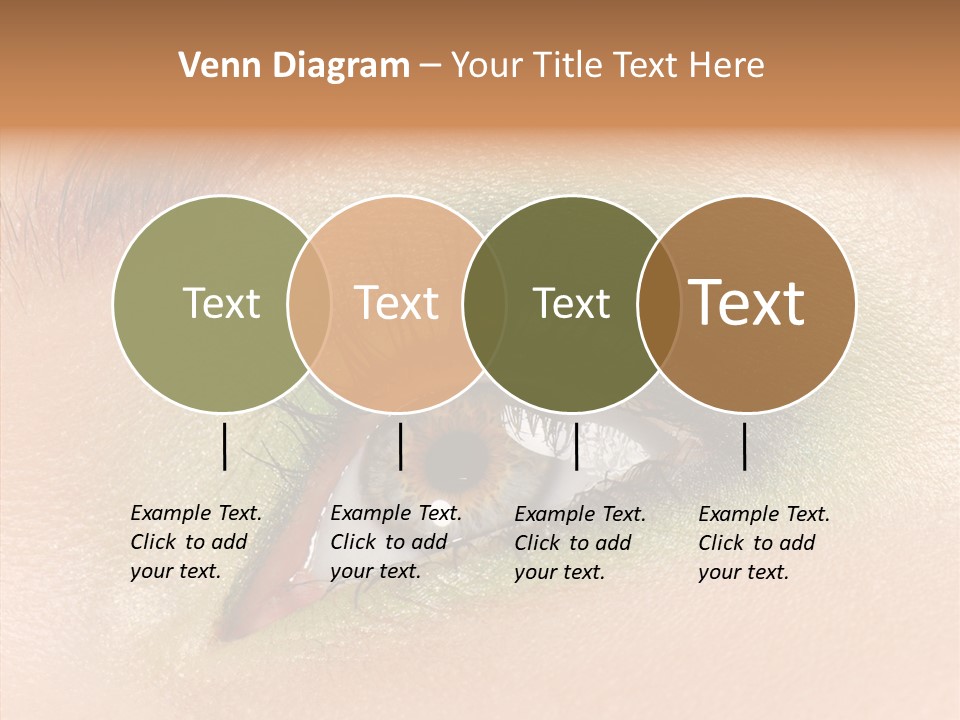 Eyebrow Paint Shot PowerPoint Template