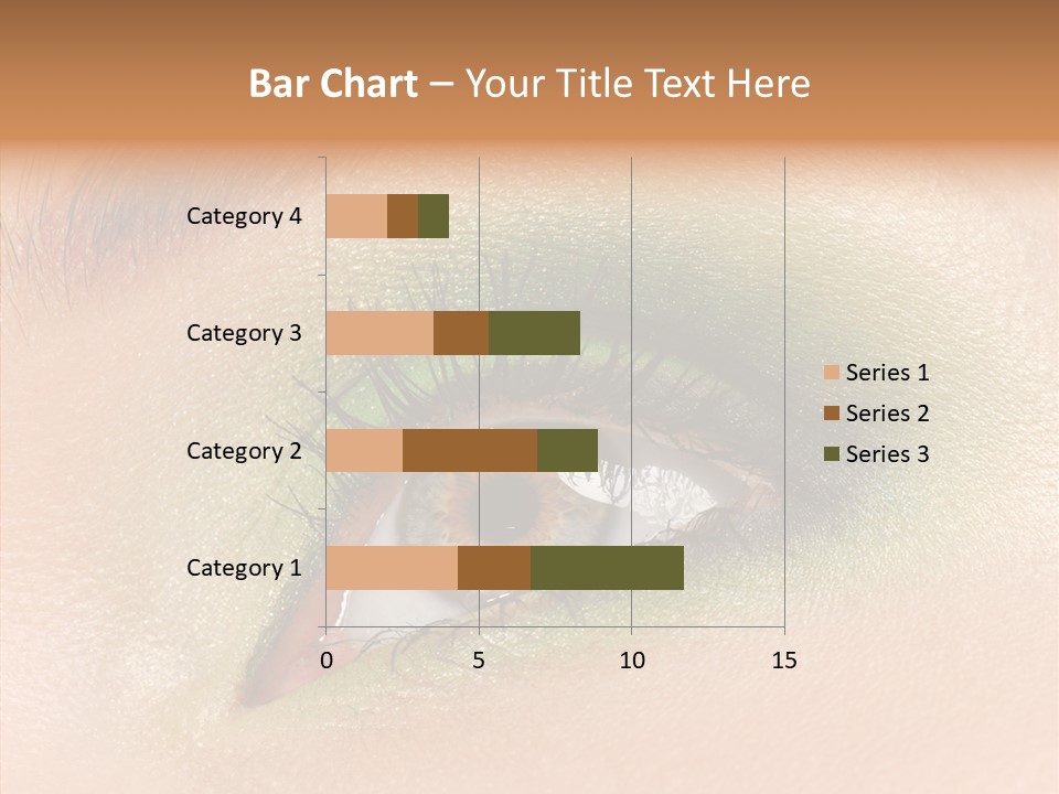 Eyebrow Paint Shot PowerPoint Template