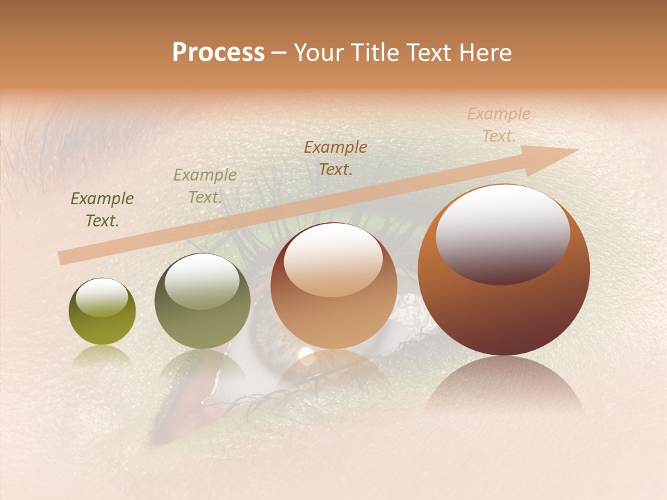 Eyebrow Paint Shot PowerPoint Template